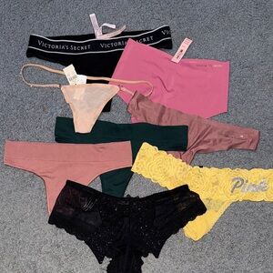 Aerie and Victorias Secret panty bundle